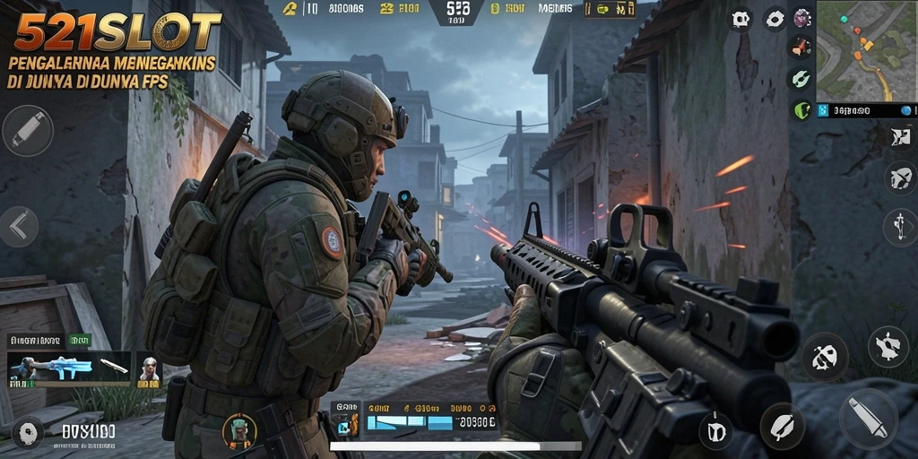 Screenshot gameplay FPS 531SLOT yang menegangkan dan seru.