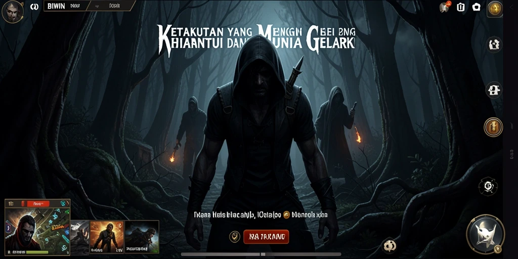 Screenshot gameplay menunjukkan kengerian di dunia BIWIN.