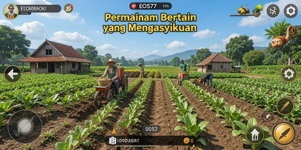 Gameplay menarik di dunia pertanian yang penuh warna.