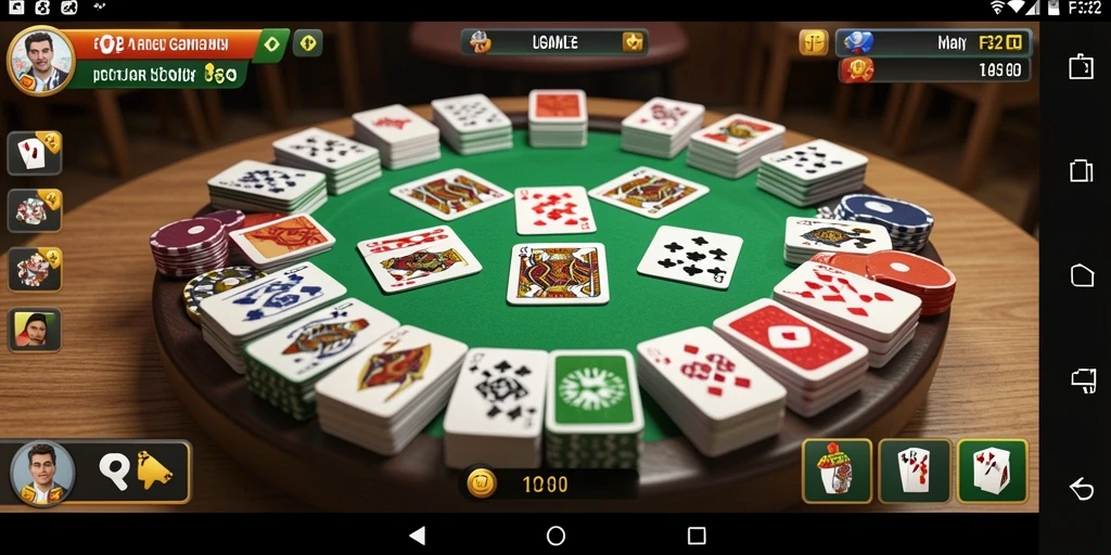 Tampilan gameplay Gaple yang menarik dan interaktif.