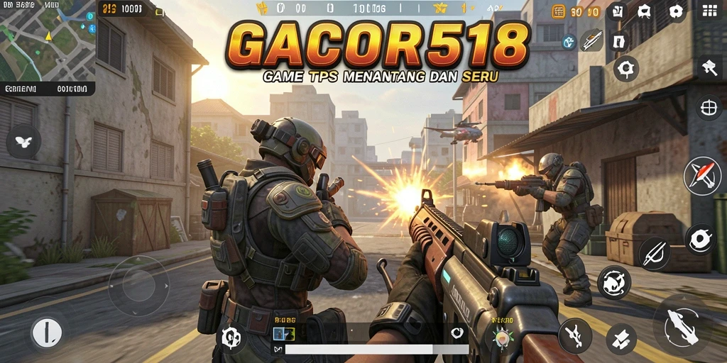 Tampilan aksi seru dalam gameplay GACOR518