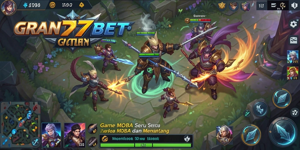 Tampilan gameplay menarik dari <strong>GRAND77BET</strong> dengan pertempuran seru dan strategi yang mendebarkan.