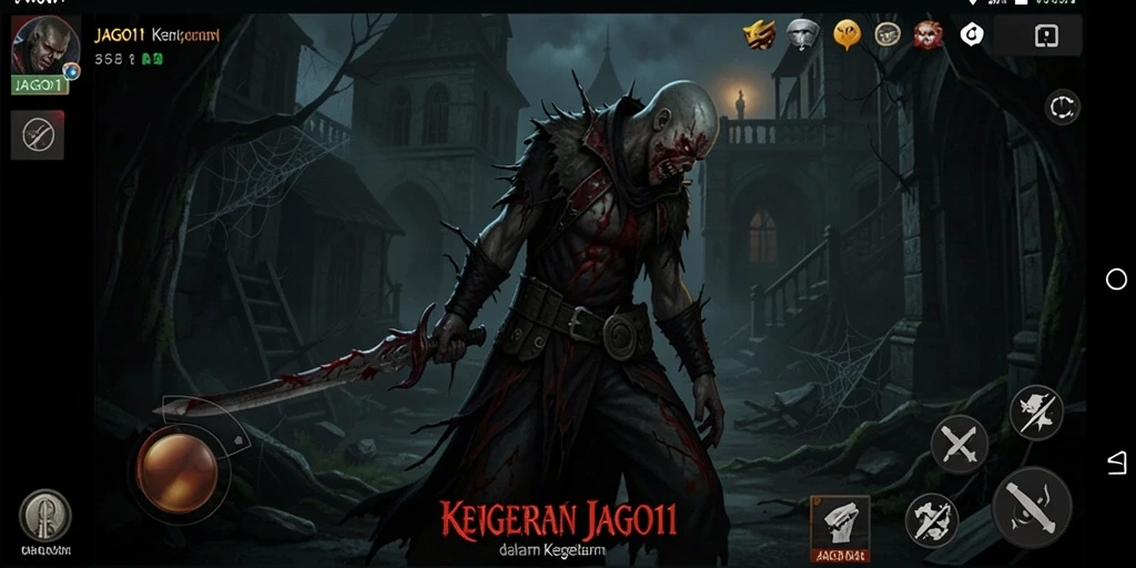 Gameplay menegangkan dalam suasana horor yang mencekam.