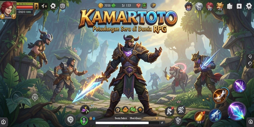 Tampilan gameplay KAMARTOTO yang memukau dan penuh aksi.