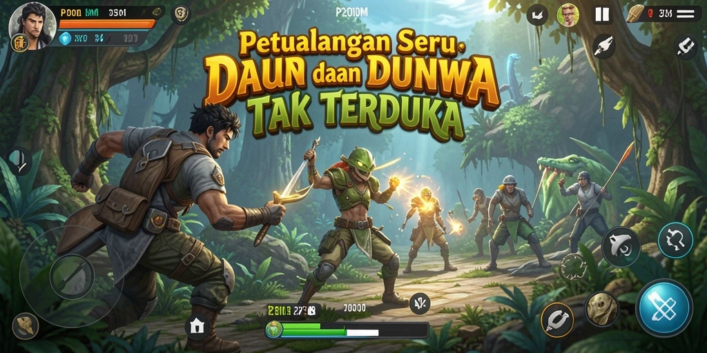 Tampilan gameplay P200M yang mendebarkan dan penuh petualangan.