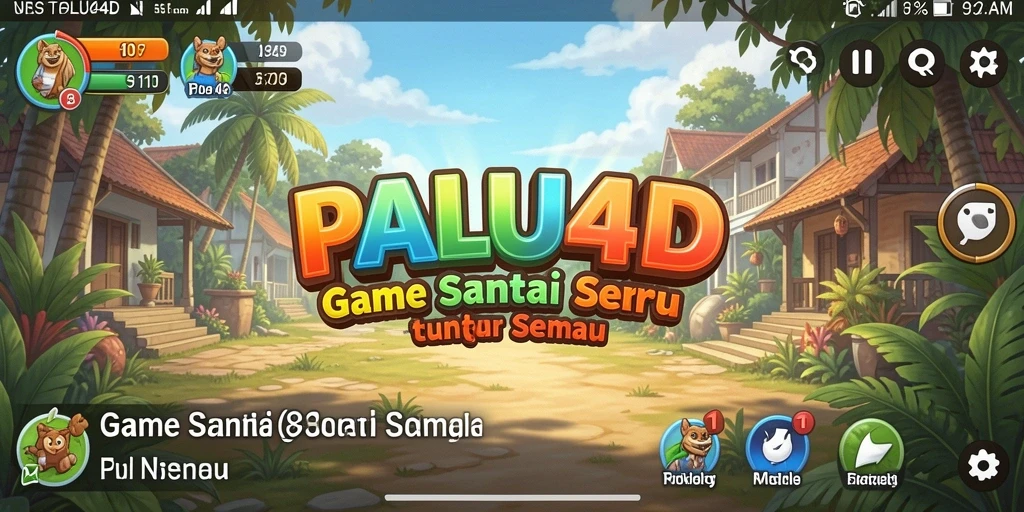 Tangkapan layar utama PALU4D menampilkan gameplay yang seru dan menantang.