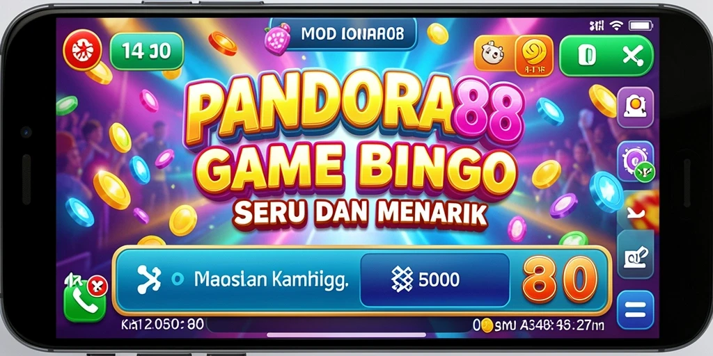 Screenshot gameplay PANDORA88 menampilkan aksi seru permainan Bingo.