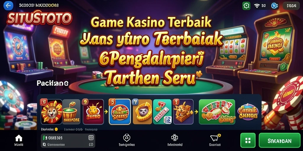 Tampilan gameplay menarik dari SITUSTOTO yang penuh aksi.