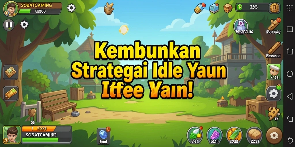 Tampilan gameplay <strong>SOBATGAMING</strong> dengan karakter yang menarik dan grafis yang memukau.