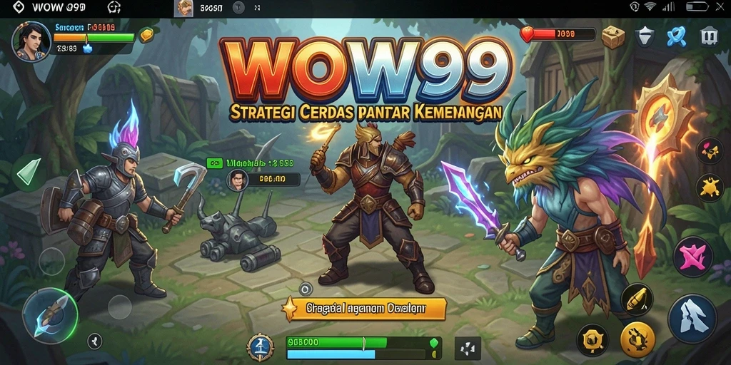 Tampilan gameplay WOW99 yang penuh strategi dan aksi menarik.